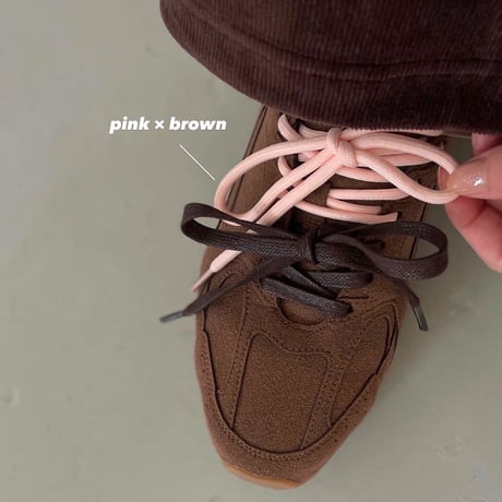 【限定】color cord sneakers