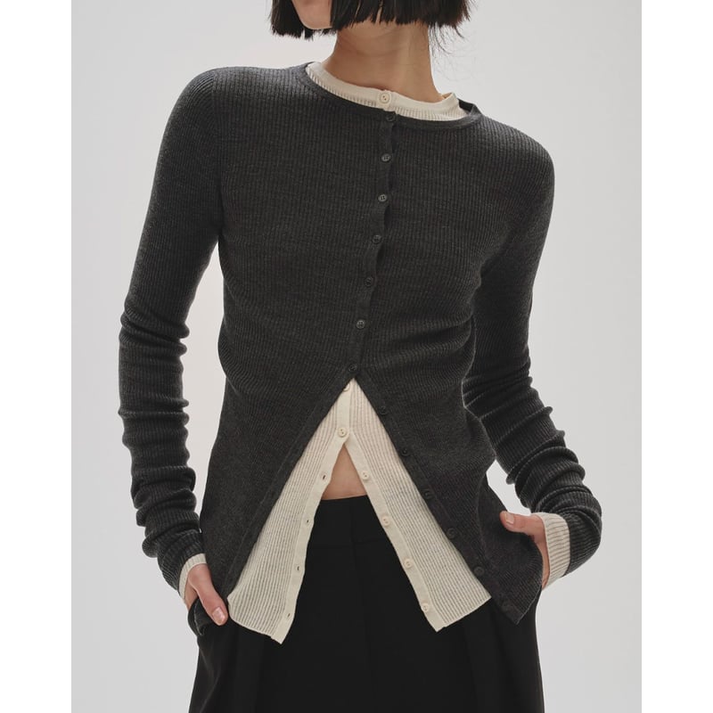TODAYFUL】Silkwool Knit Cardigan | selectshop k