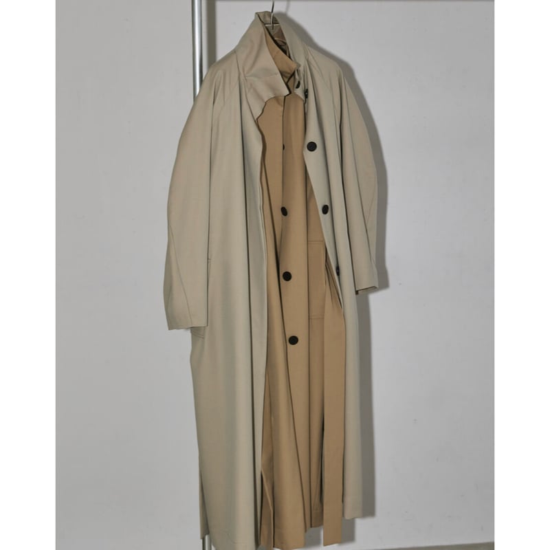 Standcollar Trench Coat | selectshop kusukusu Standcollar Trench Coat | selectshop kusukusu