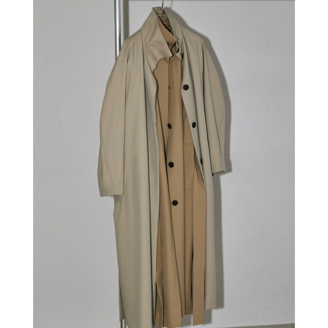Standcollar Trench Coat | selectshop kusukusu