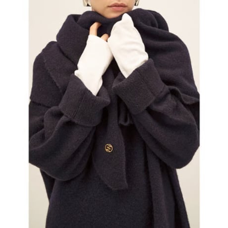 【YENN】ALPACA MIX SCARF