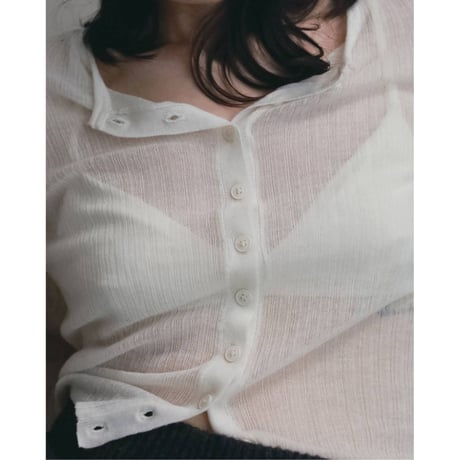 【anuke】Layered Crewneck Cardigan
