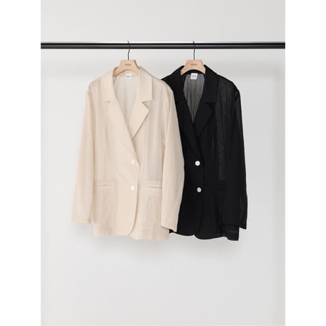 【YENN】SHEER BLAZER