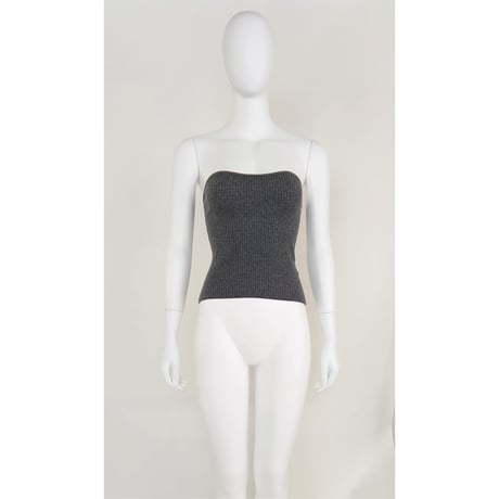 【Boutique Ordinary】RIB Knit Bustier