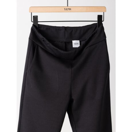 【YENN】W JERSEY FLARE PT