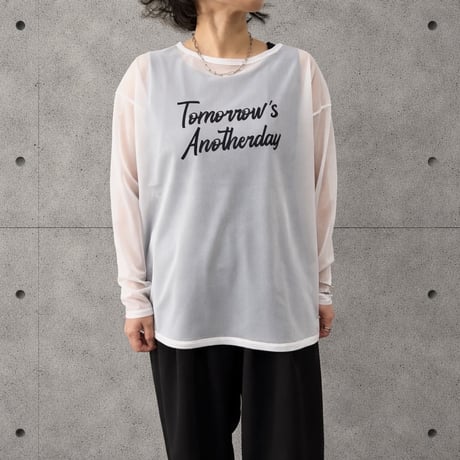 【siro de labonte】sheer L/S Tshirt