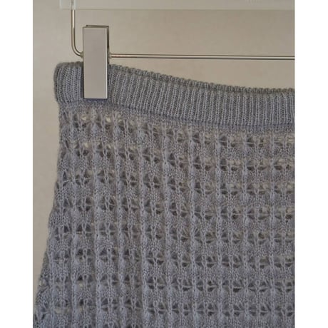 【anuke】Pattern Knit Skirt　※納期8月上旬～9月上旬