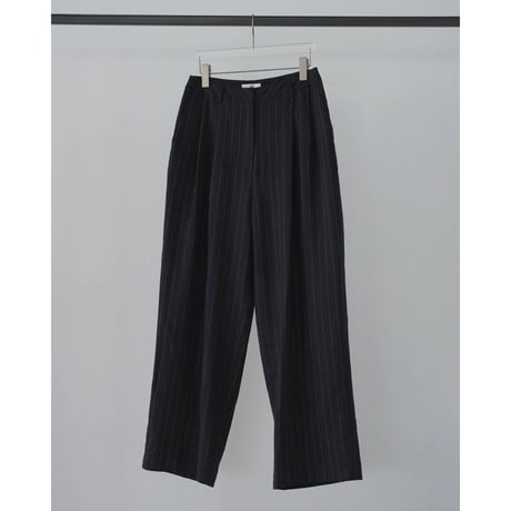 【anuke】Linen Tuck Pants