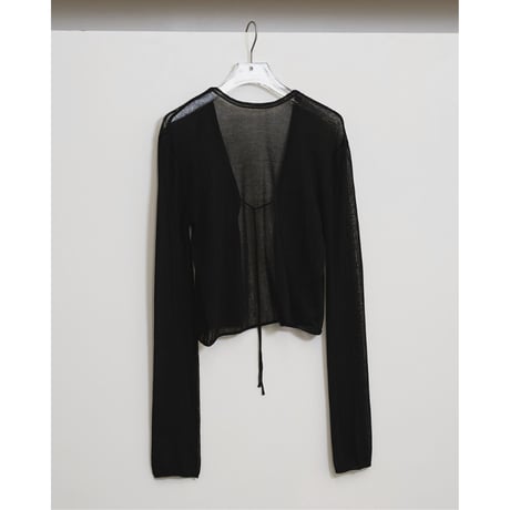 【TODAYFUL】Compact Sheer Knitcardigan　※納期4月中旬〜5月中旬