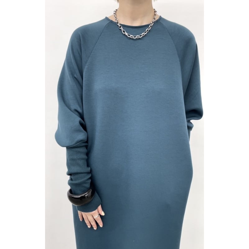 CLOCHE 袖リブワンピース