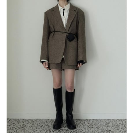 【anuke】Ecoleather Long Boots