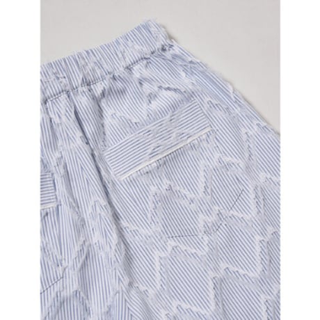 【YENN】STRIPE JQ SHORT PT