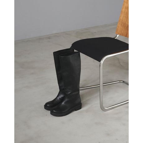 【anuke】Ecoleather Long Boots