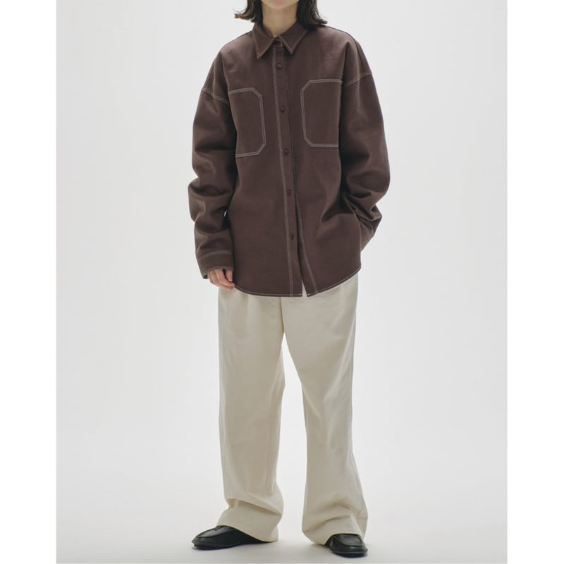 TODAYFUL】Cottontwill Over Shirts | selectshop