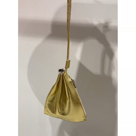 【blancle】M.LEATHER ZIP DRAWSTRING 【Ssize】bc1171