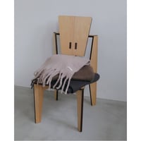 【anuke】Soft Fringe Stole　※納期11月上旬～12月上旬