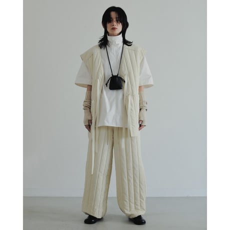 【anuke】Backopen Stripe Vest※10月中～11月中