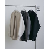 【anuke】Wool Over Shirts