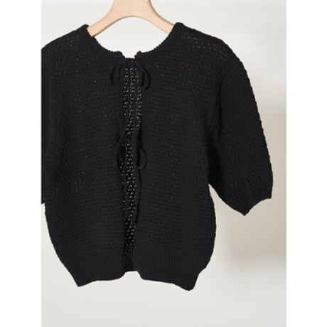 【YENN】2WAY RIBBON KNIT