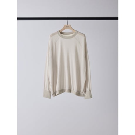 【YENN】COTTON TULLE WIDE PO　納期：2026年2月上旬～3月上旬