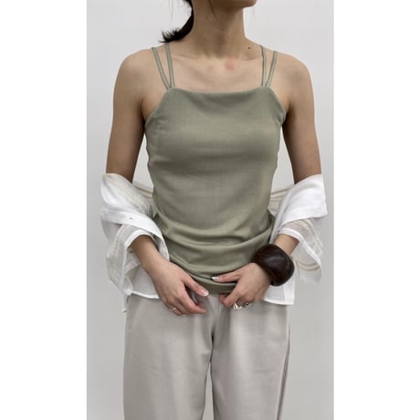 【cloche】カップ付きキャミソール
