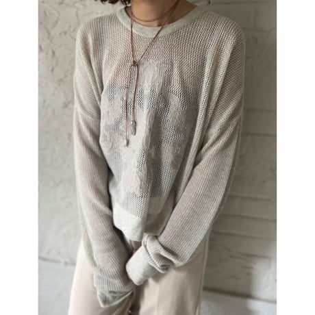 【PRIORITY】刺繍メッシュPO