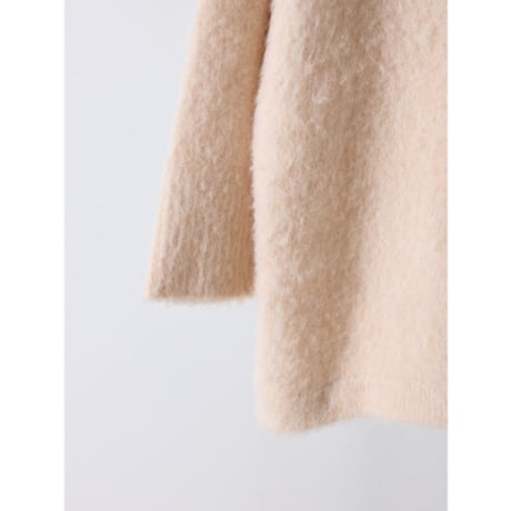 【YENN】ALPACA MIX TUNIC PO