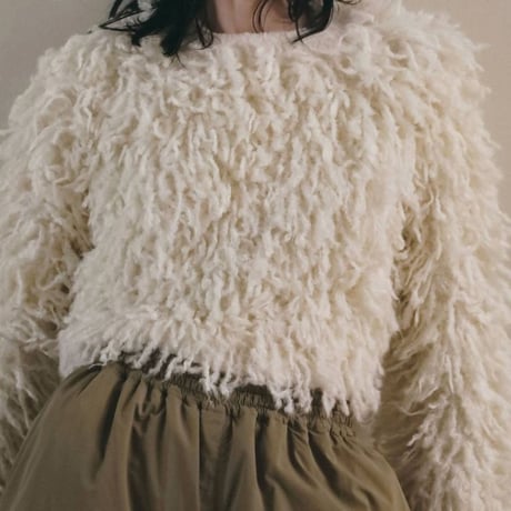 【anuke】Loop Knit Tops