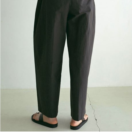 【anuke】Check Tuck Pants
