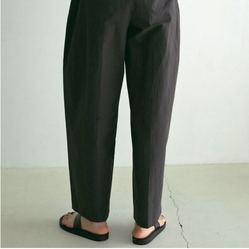 anuke】Check Tuck Pants | selectshop kusukusu