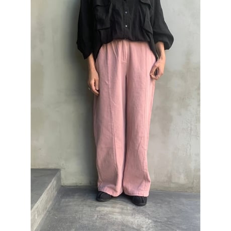 【flamingo farm】バギーワイドパンツ　150273