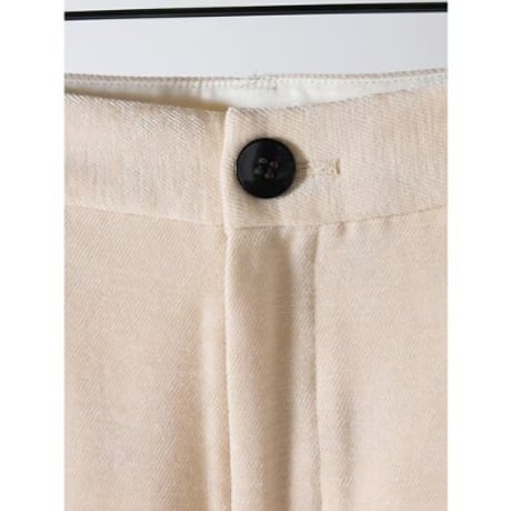 【YENN】MOLE TWILL TUCK WIDE