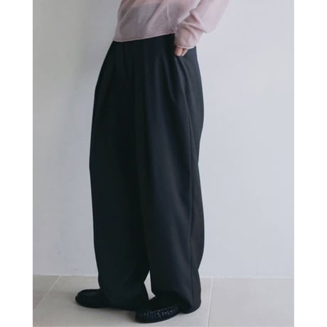 【anuke】Hightwist Cocoon Pants　※納期8月下旬～9月下旬