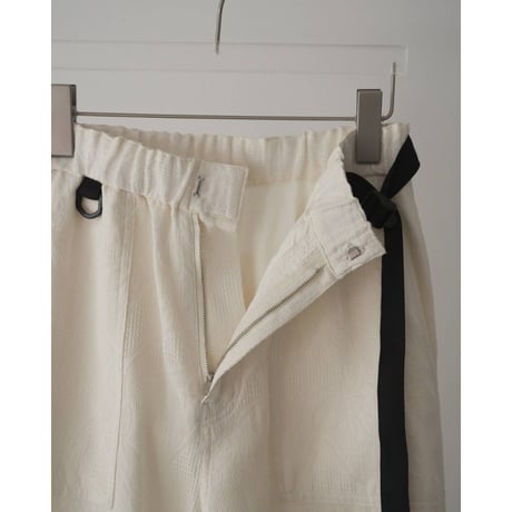 【anuke】Jacquard Drawstring Pants　※納期5月中旬～6月中旬