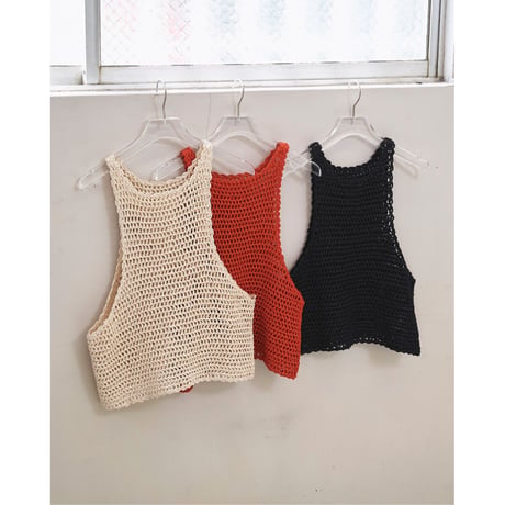 【TODAYFUL】Scallop Knit Tanktop　※納期5月上旬〜6月上旬