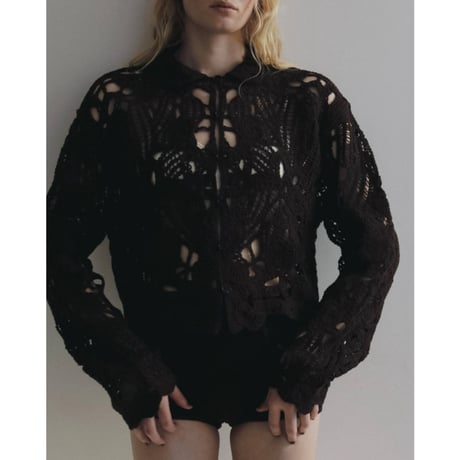 【anuke】Embroidery Over Shirts　※納期8月下旬～9月下旬