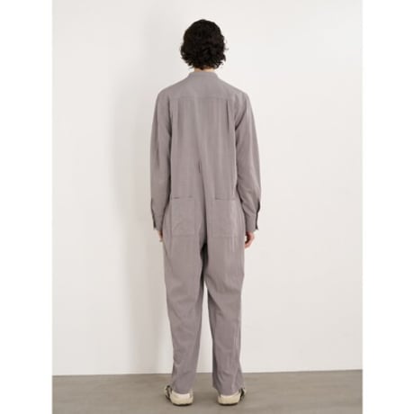 【YENN】ZIP UP JUMPSUIT※納期9/上〜9/中