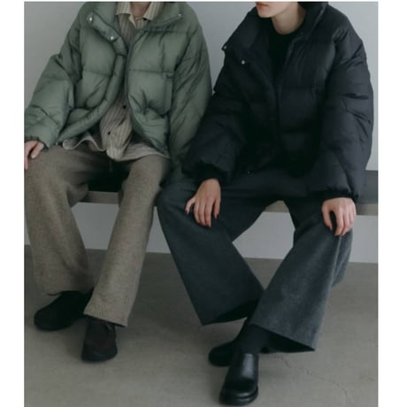 【anuke】Standcollar Down Jacket　※納期11月上旬～12月上旬