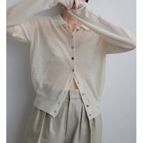 【anuke】Over Knit Shirts