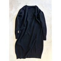 【M.U.L.】LOW GAUGE V-NECK LONG KNIT　MULW-2031