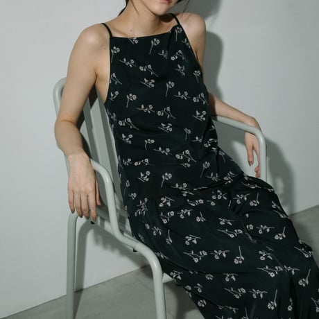 【anuke】Flower Jacquard Tops　※納期5月中旬〜6月中旬