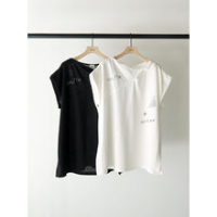【YENN】TWIST PRINT TEE