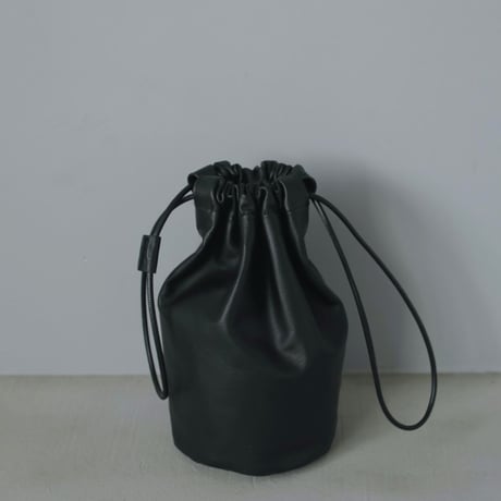 【anuke】Leather Tube Bag　※納期1月下旬〜2月下旬