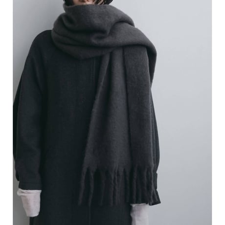 【anuke】Soft Fringe Stole　※納期11月上旬～12月上旬