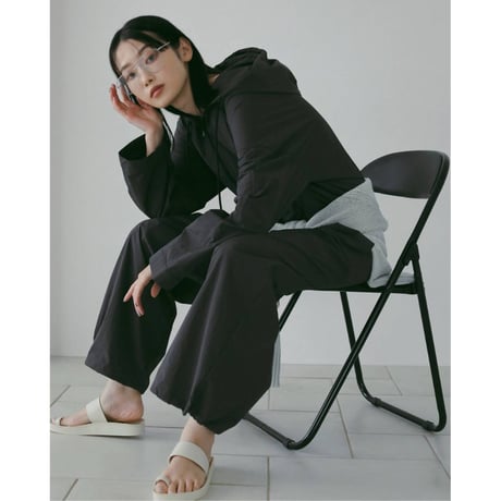 【anuke】Nylon Zip Combinaison