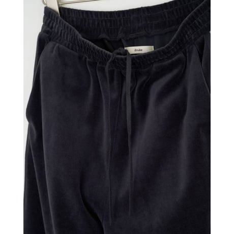 【anuke】Velour Track Pants　※納期8月下旬～9月下旬