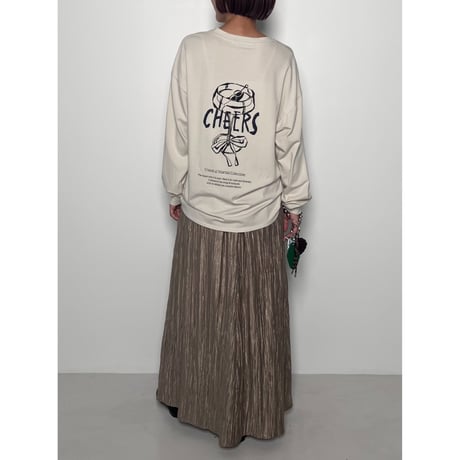 【CHIGNON】 ”CHEERS”ﾛｺﾞﾛﾝTee