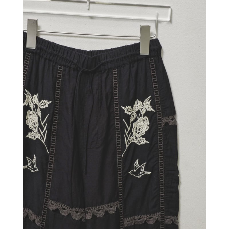TODAYFUL】Embroidery Patchwork Trousers | selec