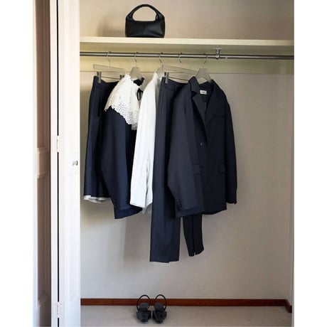 【anuke】Hightwist Cocoon Pants　※納期8月下旬～9月下旬
