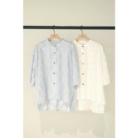 【YENN】STRIPE JQ SHIRT